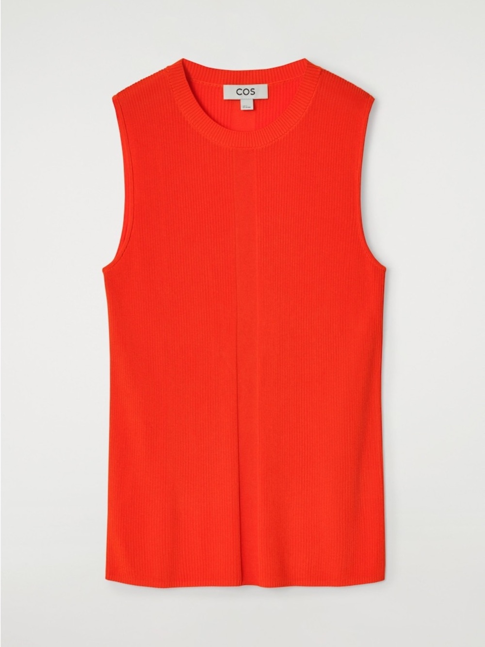 COS Ribbed Knit Sleeveless Top M